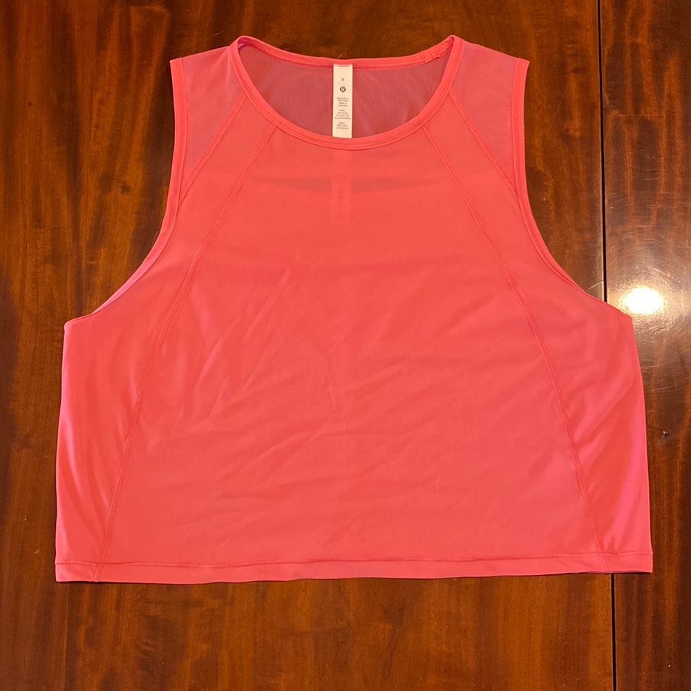 Lululemon sculpt tank cropped